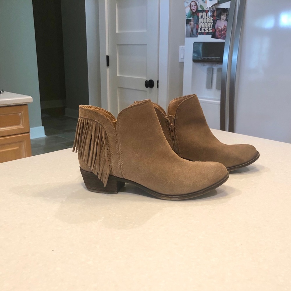 Lucky Brand Freddah Fringe Bootie